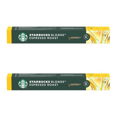 Kapsułki STARBUCKS Blonde Espresso do ekspresu Nespresso (20 szt.)
