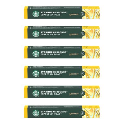 Kapsułki STARBUCKS Blonde Espresso do ekspresu Nespresso (60 szt.)
