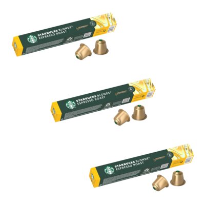 Kapsułki STARBUCKS Blonde Espresso do ekspresu Nespresso (30 szt.)
