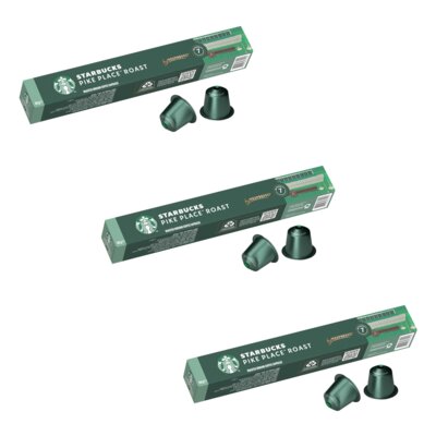 Kapsułki STARBUCKS Pike Place Roast do ekspresu Nespresso (30 szt.)