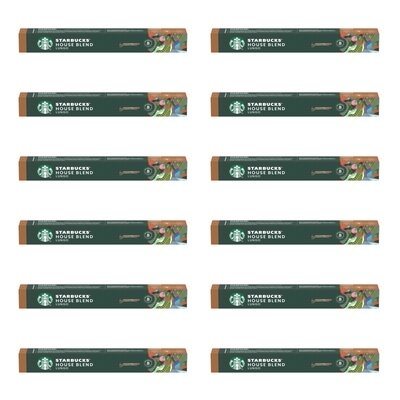 Kapsułki STARBUCKS Nespresso House Blend (120 szt.)