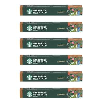 Kapsułki STARBUCKS House Blend do ekspresu Nespresso (60 szt.)