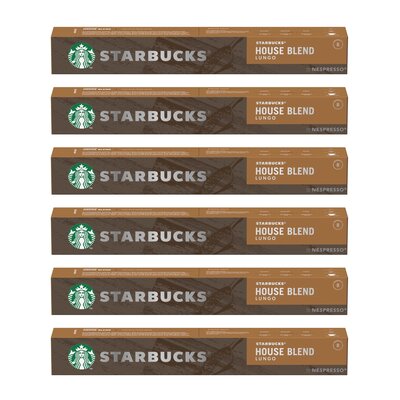 Kapsułki STARBUCKS House Blend do ekspresu Nespresso (60 szt.)