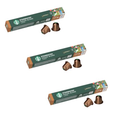 Kapsułki STARBUCKS House Blend do ekspresu Nespresso (30 szt.)