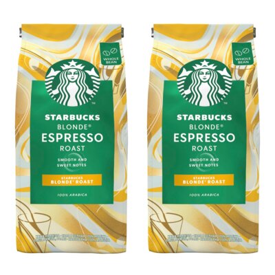 Kawa ziarnista STARBUCKS Espresso Blonde Roast Arabica 2 x 0.2 kg