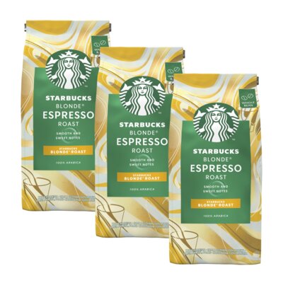 Kawa ziarnista STARBUCKS Espresso Blonde Roast Arabica 3 x 0.2 kg