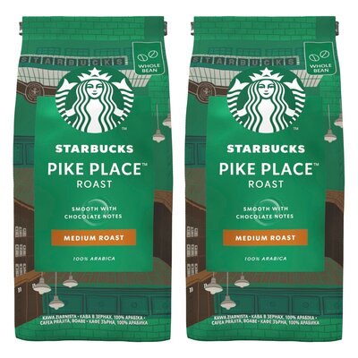 Kawa ziarnista STARBUCKS Pike Place Arabica 2 x 200 g