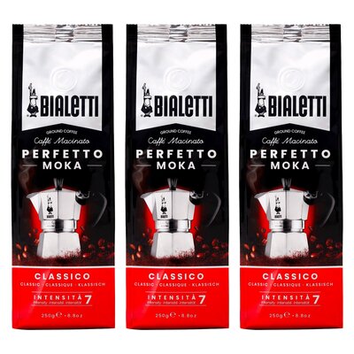 Kawa mielona BIALETTI Perfetto Moka Classico 3 x 0.25 kg