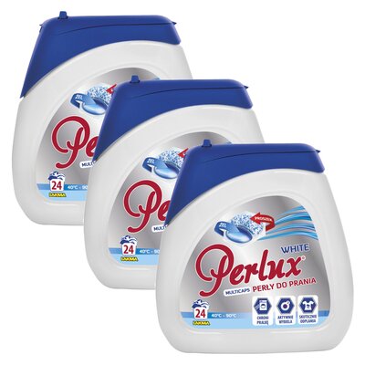Kapsułki do prania PERLUX White 72 szt.