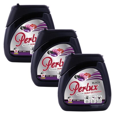 Kapsułki do prania PERLUX Black 72 szt.