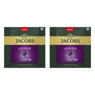 Kapsułki JACOBS Lungo 8 Intenso do ekspresu Nespresso (40 szt.)