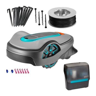Robot koszący GARDENA Sileno Life 1250 + Zestaw do konserwacji GARDENA 4067-20