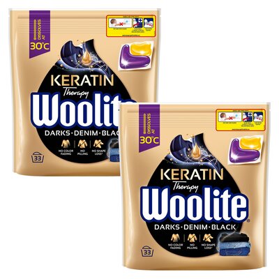 Kapsułki do prania WOOLITE Żelowe z kreatyną 66 szt.