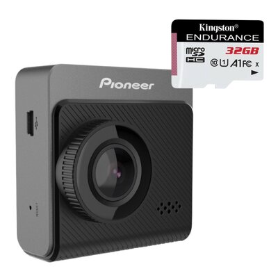 Wideorejestrator PIONEER VREC130RS + Karta pamięci KINGSTON Endurance microSDHC 32GB