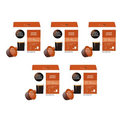 Kapsułki NESCAFE Grande Intenso do ekspresu Nescafe Dolce Gusto (80 szt.)