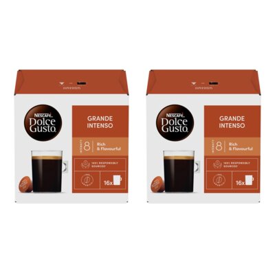 Kapsułki NESCAFE Grande Intenso do ekspresu Nescafe Dolce Gusto (32 szt.)