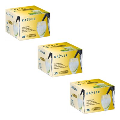 Nabój KAYSER 1102 z gazem 7.5 g (75 sztuk)