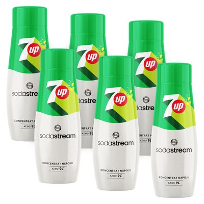 Syrop do saturatorów SODASTREAM 7UP 6 x 440 ml