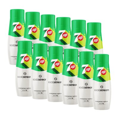Syrop do saturatorów SODASTREAM 7UP 12 x 440 ml