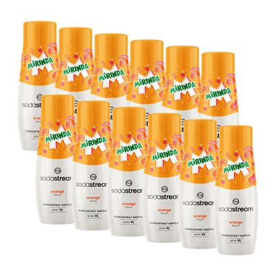 Syrop do saturatorów SODASTREAM Mirinda 12 x 440 ml