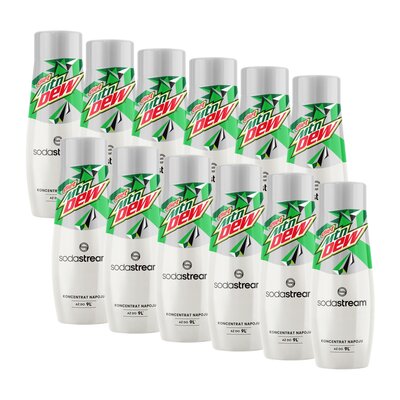 Syrop do saturatorów SODASTREAM Mountain Dew Light 12 x 440 ml bez cukru