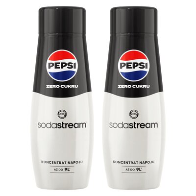 Syrop do saturatorów SODASTREAM Pepsi Max Zero bez cukru 2 x 440 ml