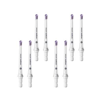 Końcówka do irygatora PHILIPS Sonicare Quad Stream HX3062/00 (8 szt.) (Delikatna dla dziąseł)