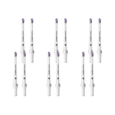 Końcówka do irygatora PHILIPS Sonicare Quad Stream HX3062/00 (12 szt.) (Delikatna dla dziąseł)