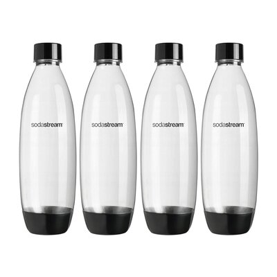Butelka SODASTREAM Fuse Czarny (4 sztuki)