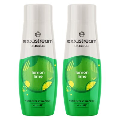 Syrop do saturatorów SODASTREAM Cytrynowo-Limonkowy 2 x 440 ml
