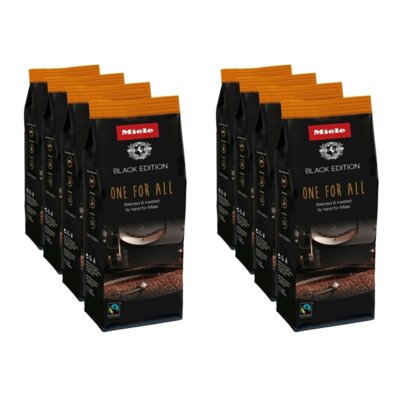 Kawa ziarnista MIELE Black Edition One for All Arabica 8 x 0.25 kg