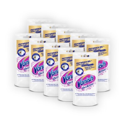 Odplamiacz do prania VANISH Oxi Action Biały 10 x 100 ml