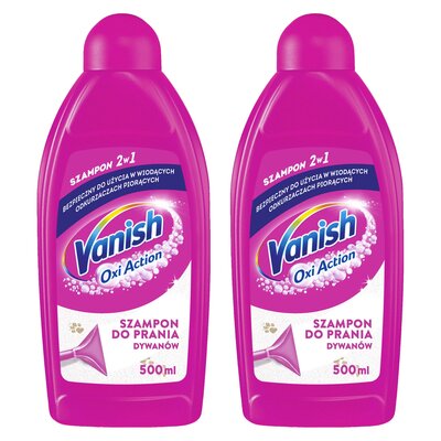 Płyn do prania dywanów VANISH 3w1 2 x 500 ml