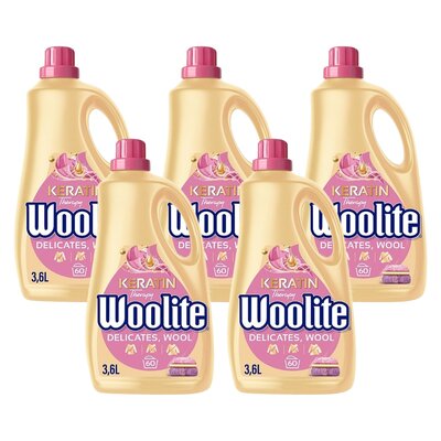 Płyn do prania WOOLITE Keratin Therapy 5 x 3600 ml