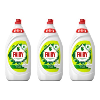 Płyn do mycia naczyń FAIRY Apple 3 x 1350 ml
