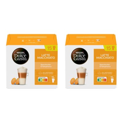 Kapsułki NESCAFE Latte Macchiato do ekspresu Nescafe Dolce Gusto (60 szt.)