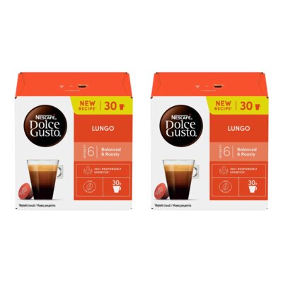 Kapsułki NESCAFE Lungo do ekspresu Nescafe Dolce Gusto (60 szt.)