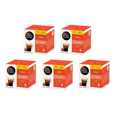 Kapsułki NESCAFE Lungo do ekspresu Nescafe Dolce Gusto (150 szt.)