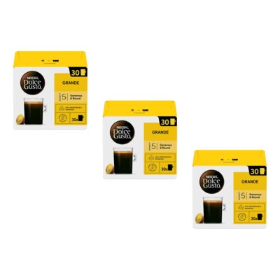 Kapsułki NESCAFE Grande do ekspresu Nescafe Dolce Gusto (90 szt.)