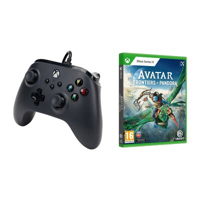 Kontroler POWERA Czarny (Xbox) + Avatar: Frontiers of Pandora Gra XBOX SERIES X