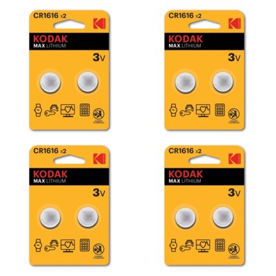 Baterie CR1616 KODAK Max Lithium (8 szt.)