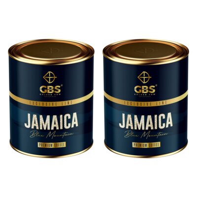 Kawa ziarnista GOLDEN BOW SOLUTIONS Exclusive Line Jamaica Blue Mountain Arabica 2 x 100 g