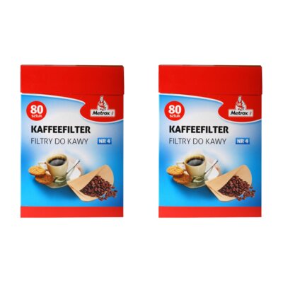 Filtr do kawy METROX 4 TZ (160 sztuk)