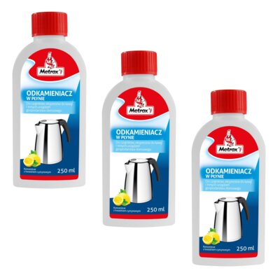 Odkamieniacz do czajników METROX 3 x 250 ml