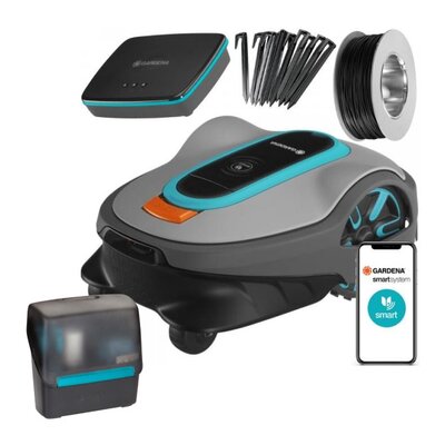 Robot koszący GARDENA Sileno Life 750 + Zestaw do konserwacji GARDENA 4067-20