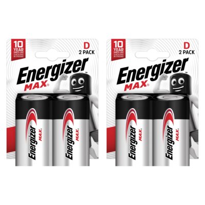 Baterie D LR20 ENERGIZER (4 szt.)