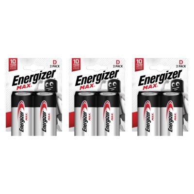 Baterie D LR20 ENERGIZER (6 szt.)