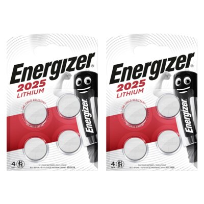 Baterie CR2025 ENERGIZER (8 szt.)