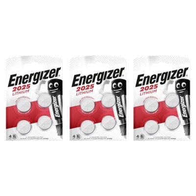 Baterie CR2025 ENERGIZER (12 szt.)