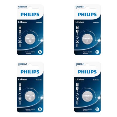 Bateria CR2016 PHILIPS (4 szt.)